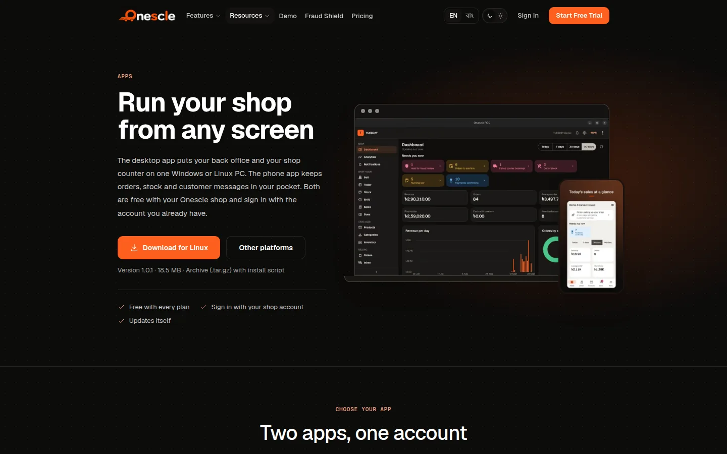 Onescle apps