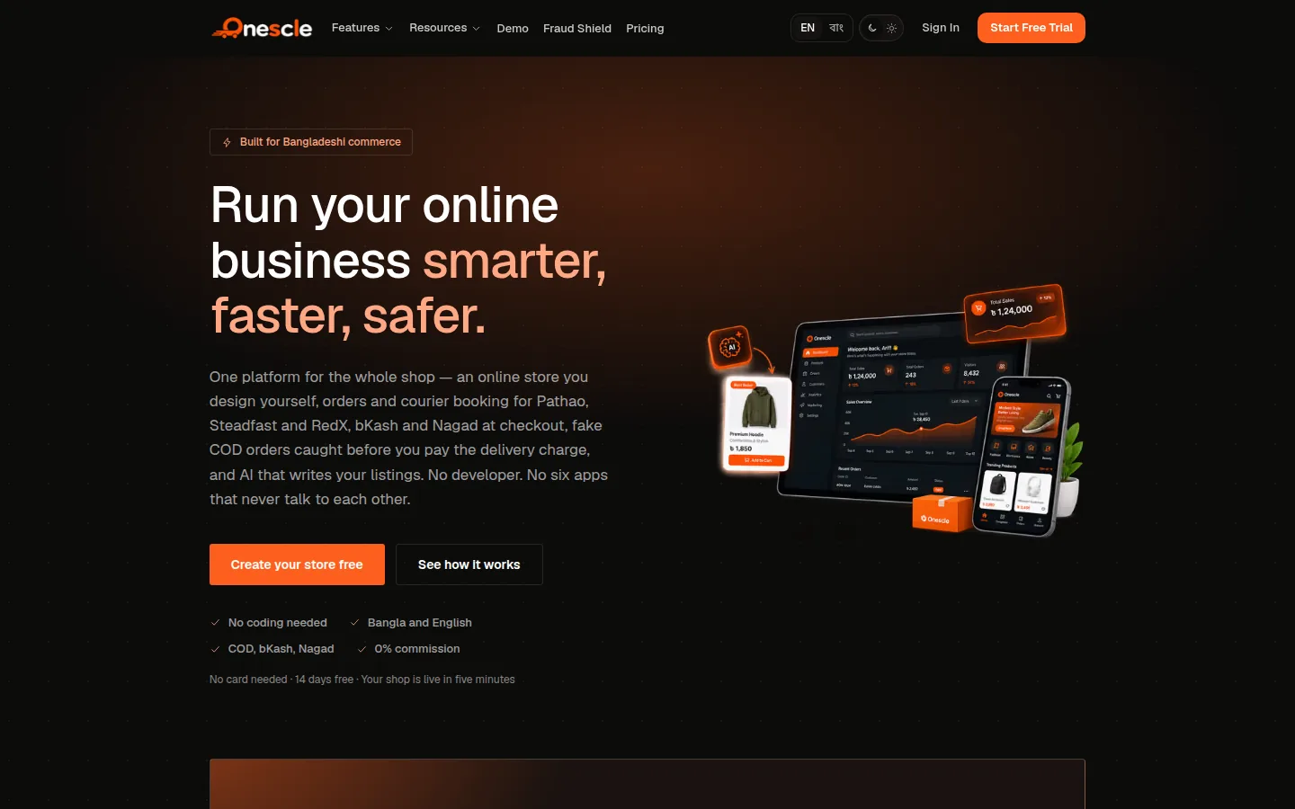 Onescle website