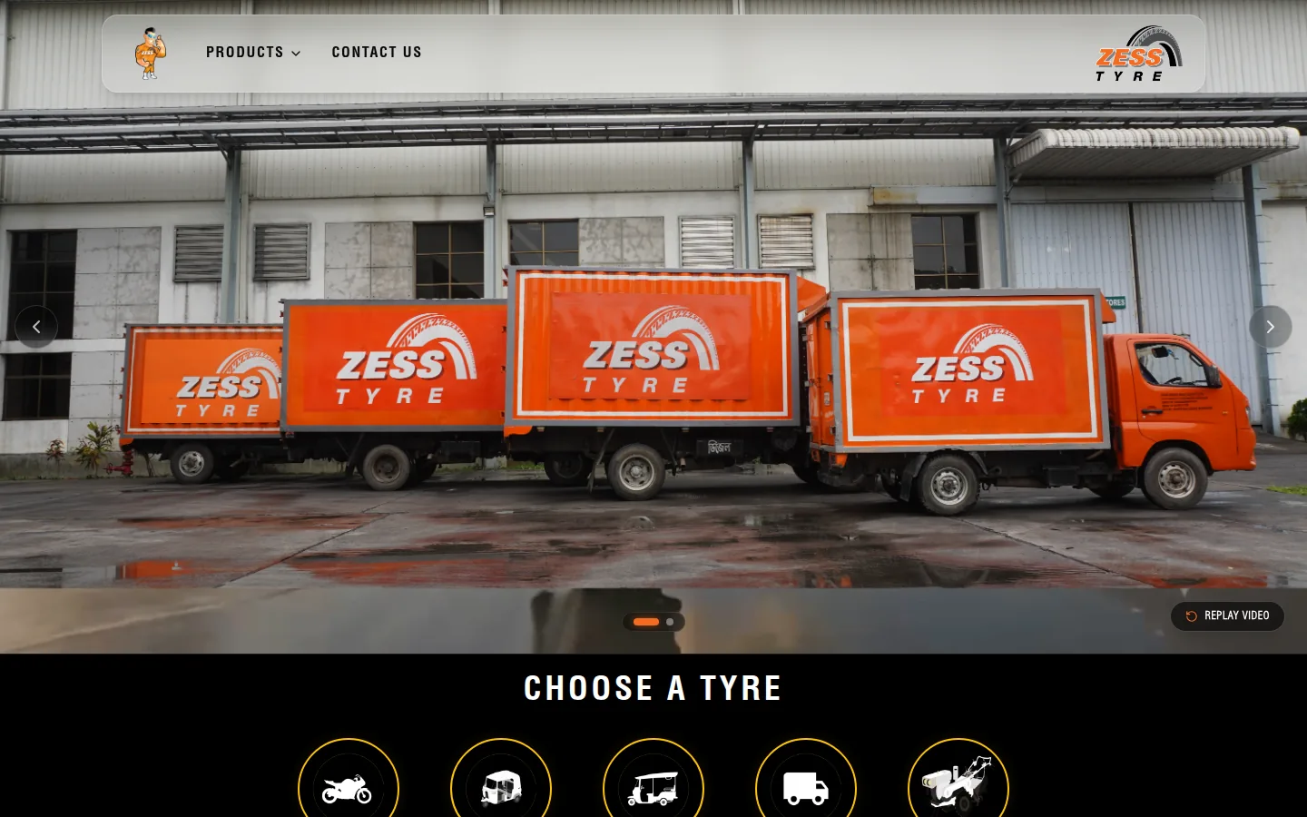 Zess Tyre website